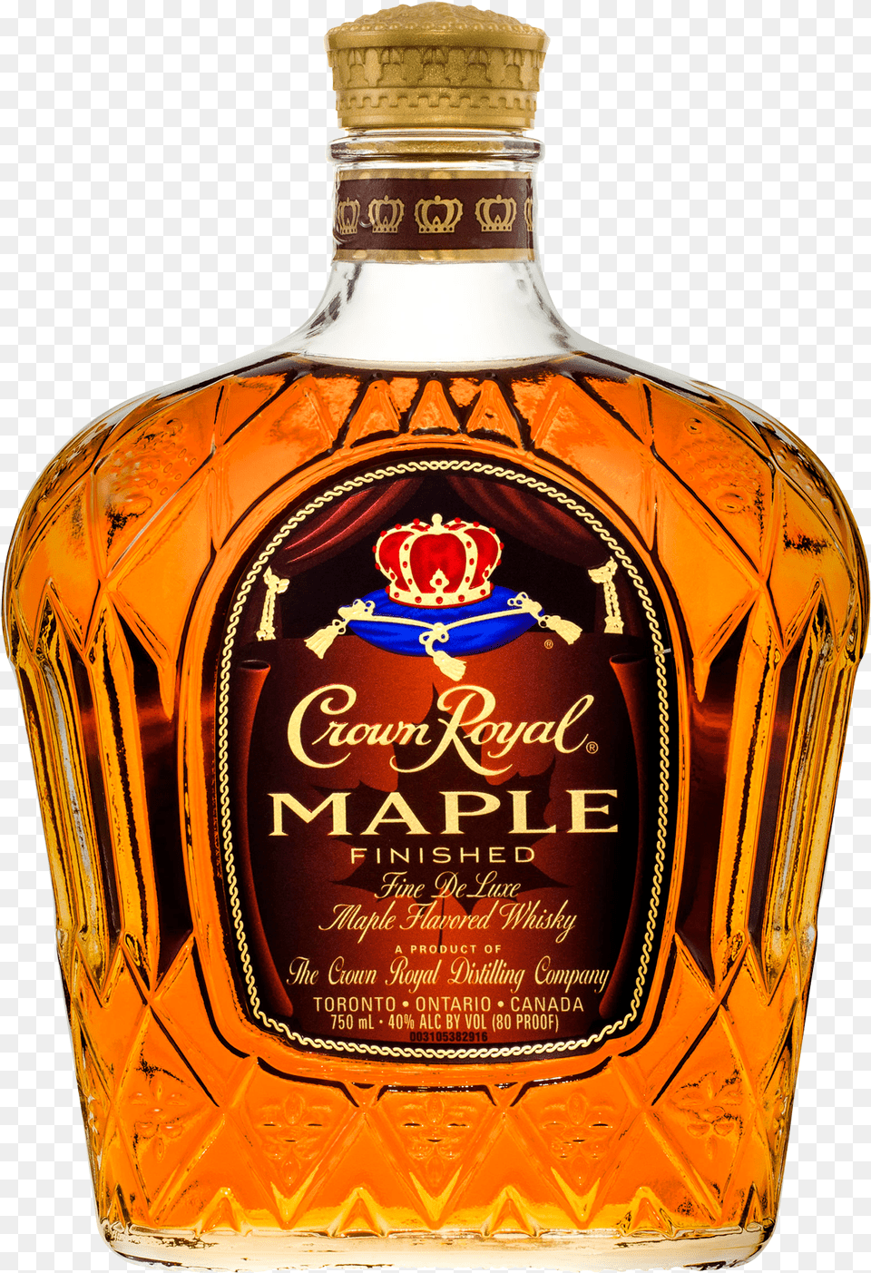 Crown Royal Maple Finished Canadian Whisky, Alcohol, Beverage, Liquor, Baby Png Image