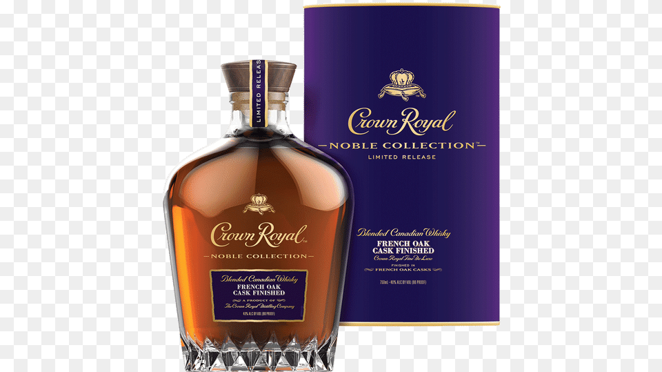 Crown Royal Noble French Oak Cask Crown Royal French Oak Cask, Alcohol, Beverage, Liquor, Whisky Png