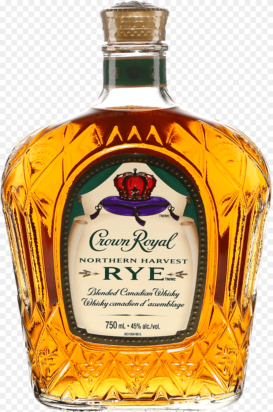 Crown Royal Northern Harvest Rye Crown Royal, Alcohol, Beverage, Liquor, Whisky Free Transparent Png