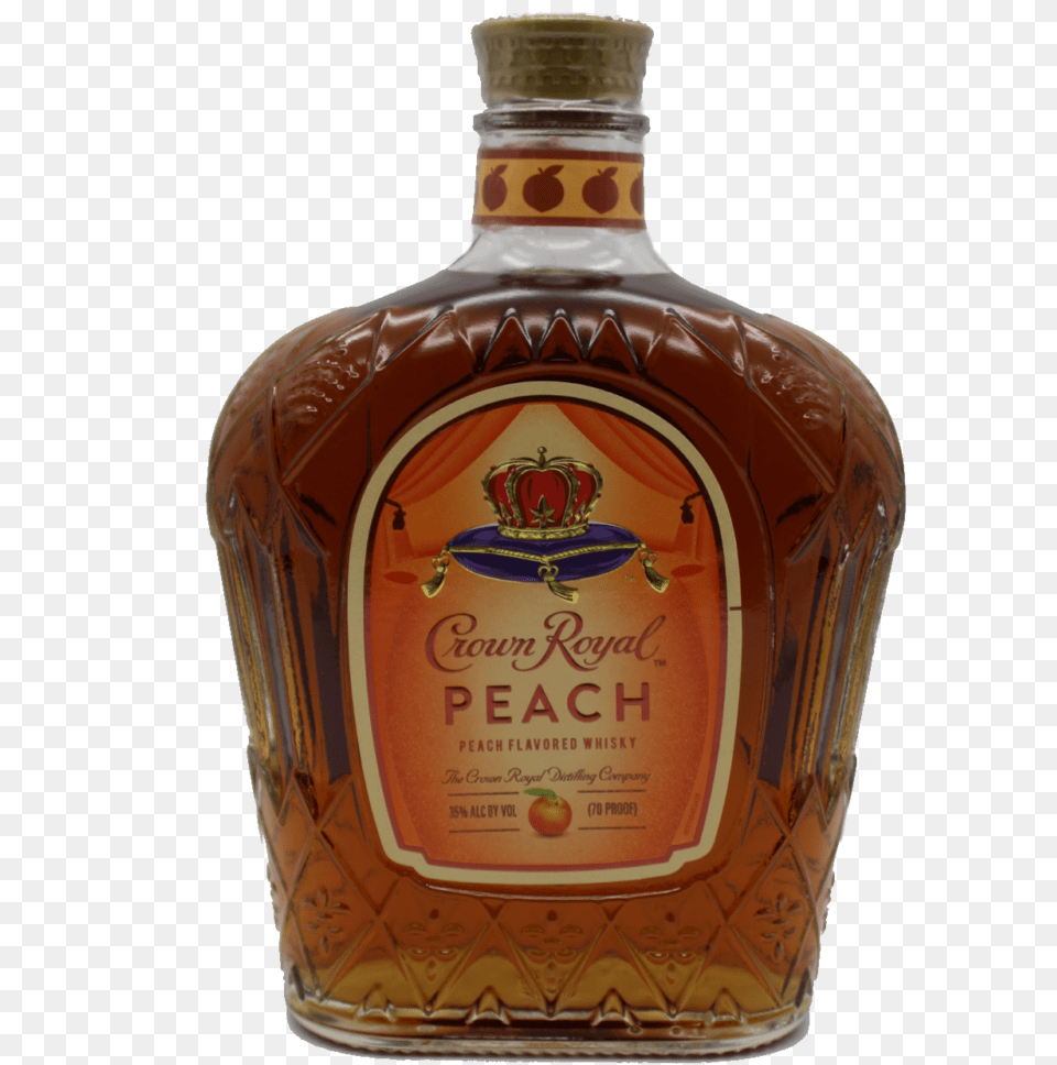 Crown Royal Peach Chugget Barware, Alcohol, Beverage, Liquor, Whisky Png Image