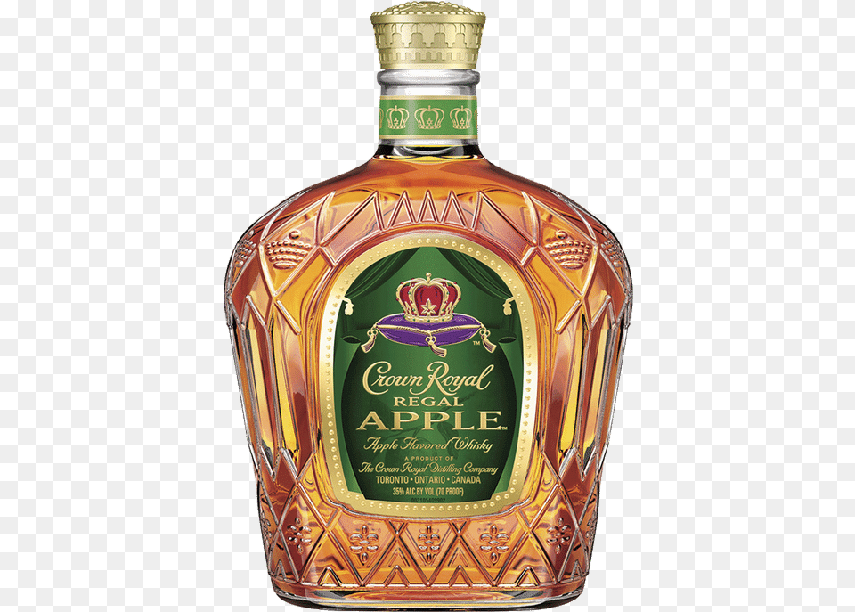 Crown Royal Regal Apple Apple Crown, Alcohol, Beverage, Liquor, Whisky Png
