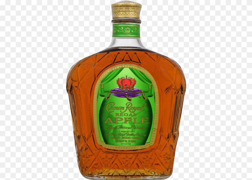 Crown Royal Regal Apple Crown Royal Apple Bottle, Alcohol, Beverage, Liquor, Whisky Png