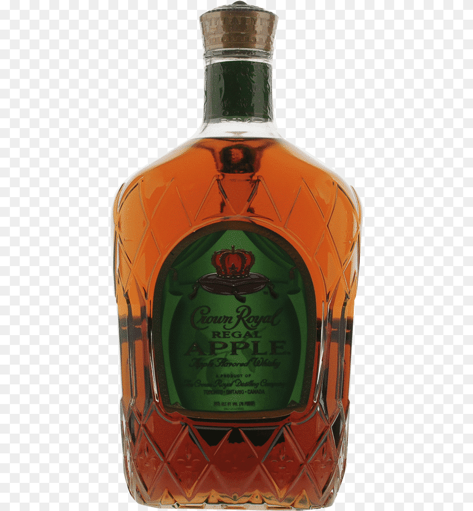 Crown Royal Regal Apple Domaine De Canton, Alcohol, Beverage, Liquor, Whisky Free Png