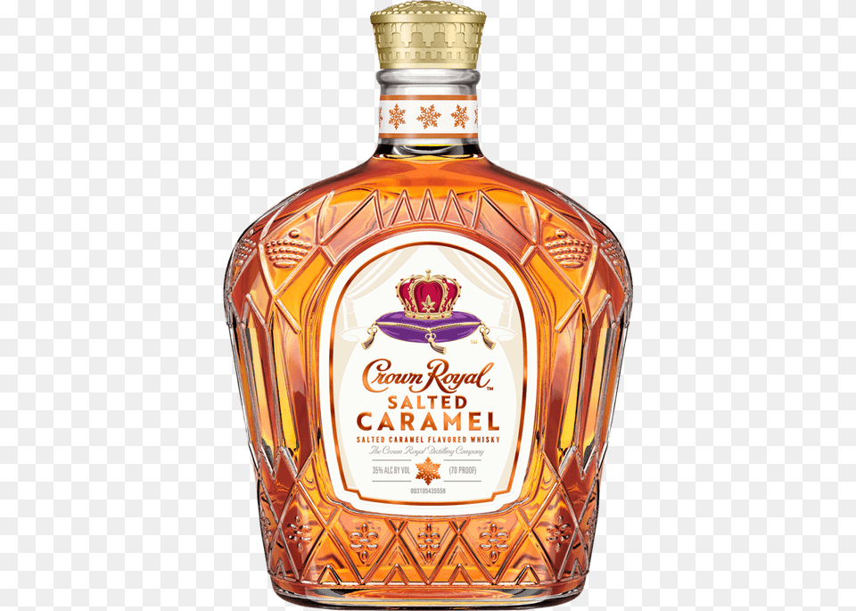 Crown Royal Salted Caramel, Alcohol, Beverage, Liquor, Whisky Free Transparent Png