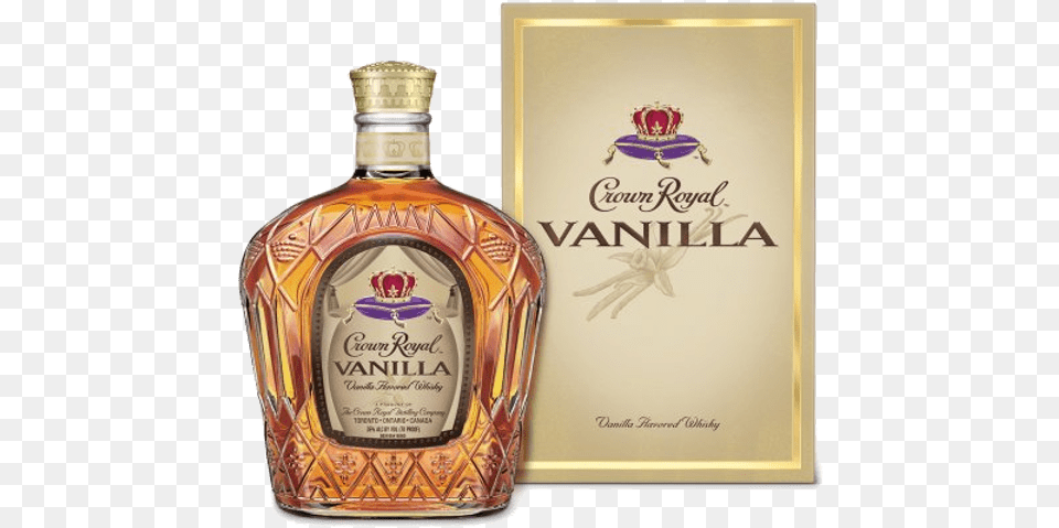 Crown Royal Vanilla 750ml Crown Royal Vanilla Proof, Alcohol, Beverage, Liquor, Whisky Free Png