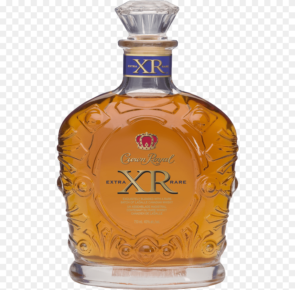 Crown Royal Xr Rare Blue Canadian Whisky Crown Royal Xr Blue, Alcohol, Beverage, Liquor, Bottle Png Image