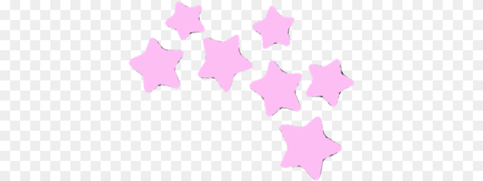 Crown Sticker Filter Star Pink Pinkstar Starcrown Star, Star Symbol, Symbol, Animal, Cat Png Image