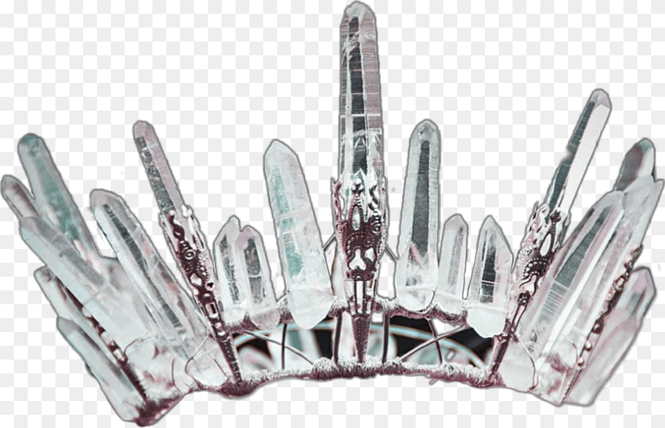 Crown Stones Tiara Princess Crystals Crystal Ice Crown, Mineral, Quartz Free Transparent Png
