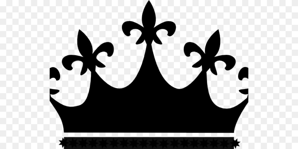 Crown Vector Art Black And White Queen Crown Clipart, Accessories, Jewelry Free Png