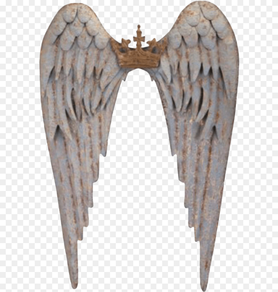 Crown With Angel Wings, Blade, Dagger, Knife, Weapon Png Image