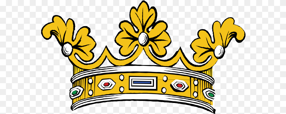 Crown With Background Decorative, Accessories, Jewelry Free Png