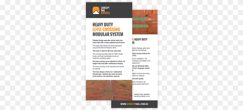 Crs Heavy Duty Level Crossing Modular System System, Advertisement, Poster, Page, Text Png