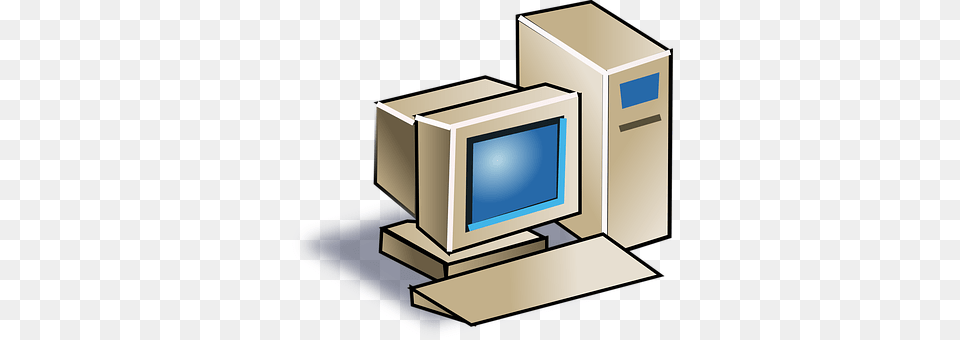 Crt Computer, Electronics, Pc, Computer Hardware Free Png