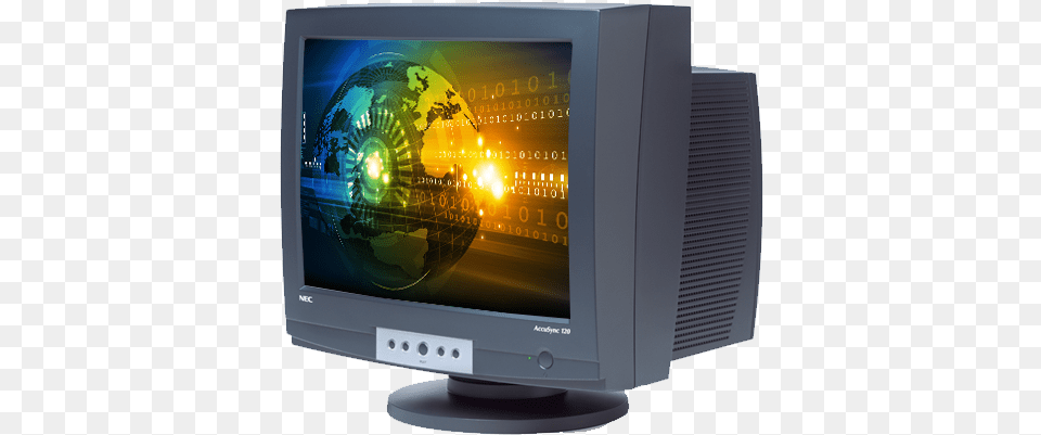 Crt Monitor, Computer Hardware, Electronics, Hardware, Screen Free Png
