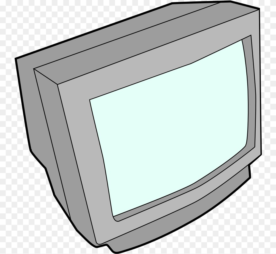 Crt Monitor Clip Art, Computer Hardware, Electronics, Hardware, Screen Free Png Download