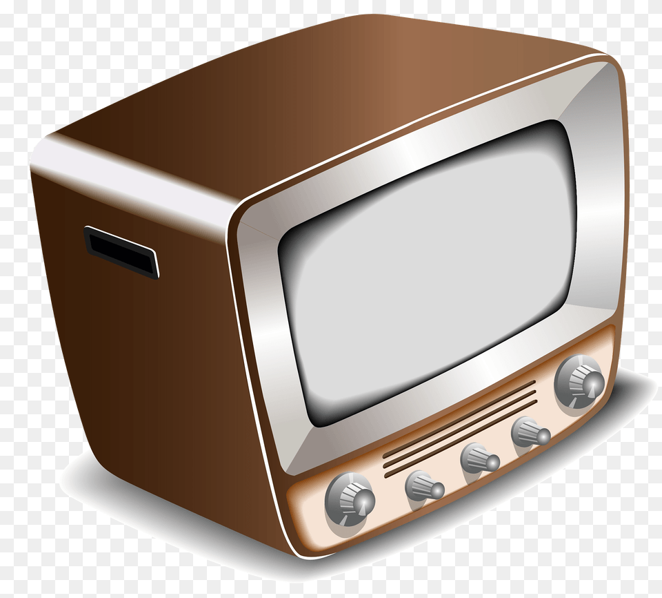 Crt Television Clipart, Computer Hardware, Electronics, Hardware, Monitor Png Image