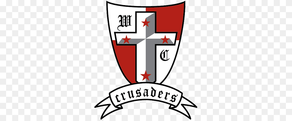 Cru Shield Western Crusaders Gridiron Club, Symbol, Armor, Emblem Free Png