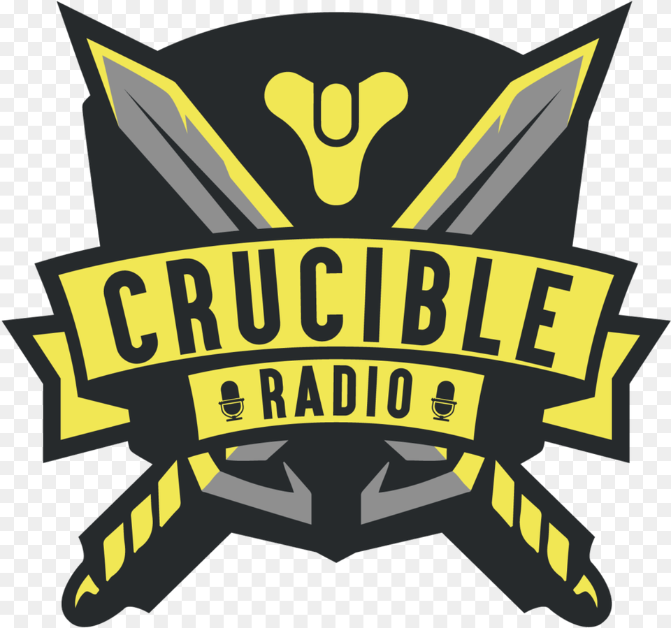 Crucibleradio Crucible Radio, Badge, Logo, Symbol, Emblem Free Transparent Png
