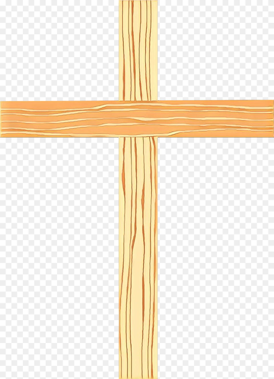 Crucifix M083vt Product Design Wood Line Transparent Background Wood Cross, Symbol Png Image