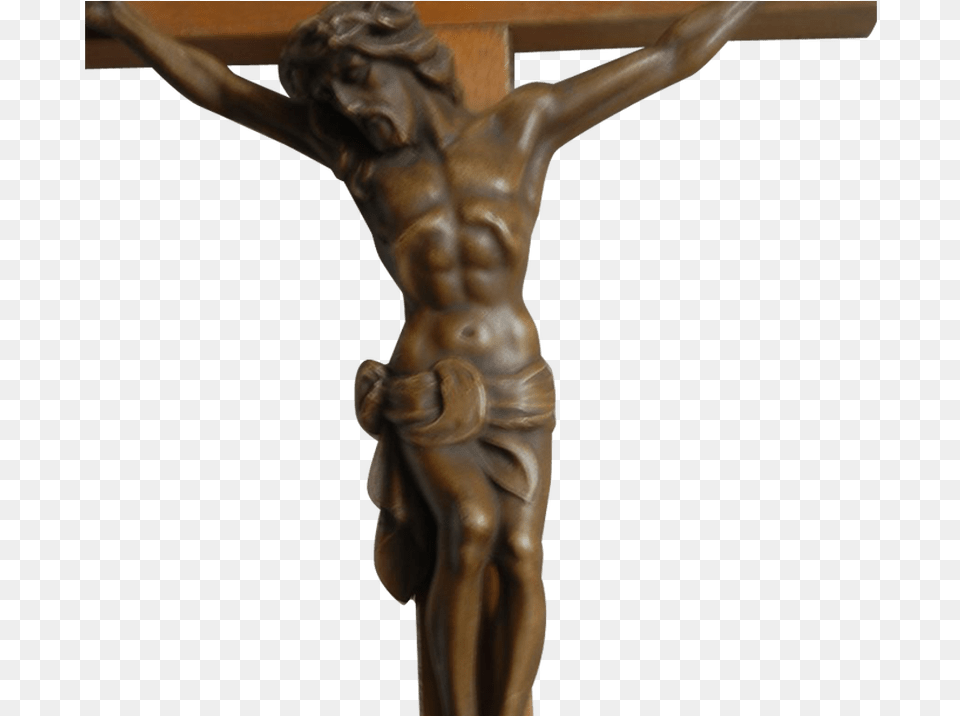 Crucifix Svg Download Wooden Cross Huge Crucifix, Symbol, Person, Face, Head Png