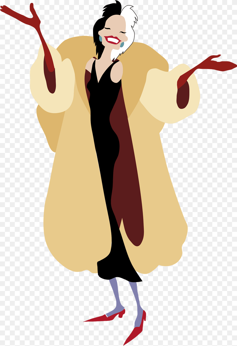 Cruella Clipart, Adult, Female, Person, Woman Free Transparent Png