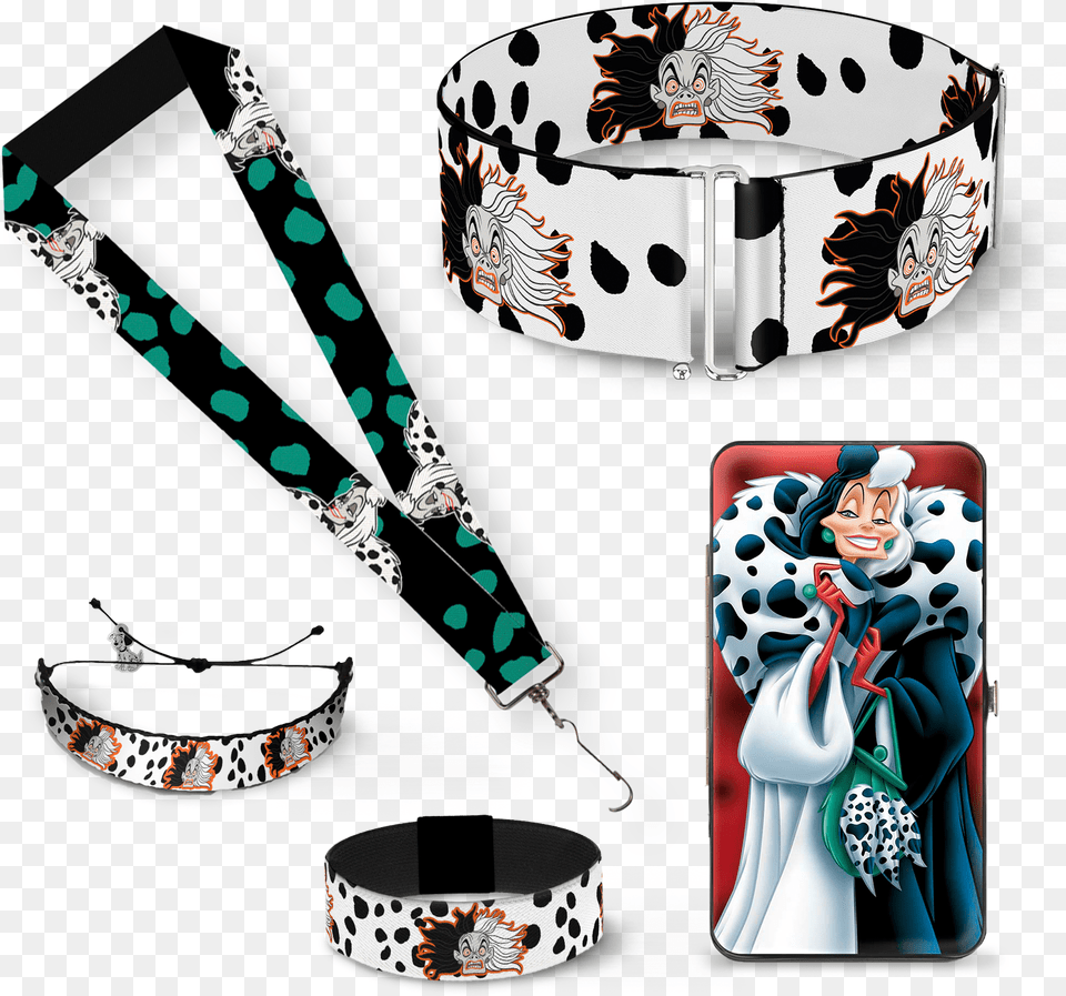 Cruella De Vil 101 Dalmatians Women S Gift Set, Accessories, Belt, Person, Female Free Png