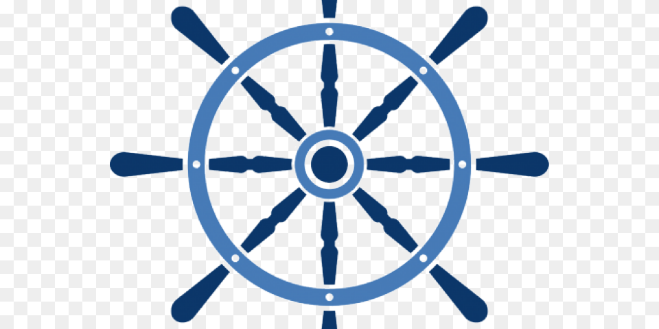 Cruise Clipart Ship Wheel Blue, Steering Wheel, Transportation, Vehicle, Appliance Png