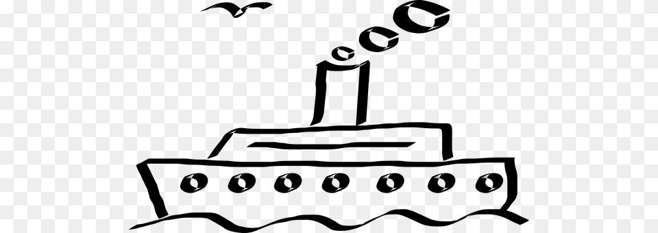 Cruise Ship Gray Free Transparent Png