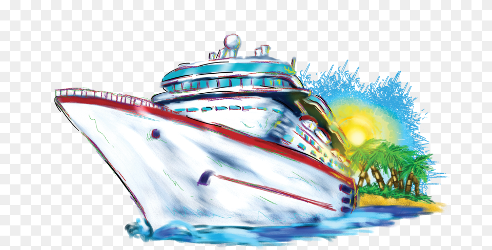 Cruise Ship Clip Art, Transportation, Vehicle, Yacht Free Png Download