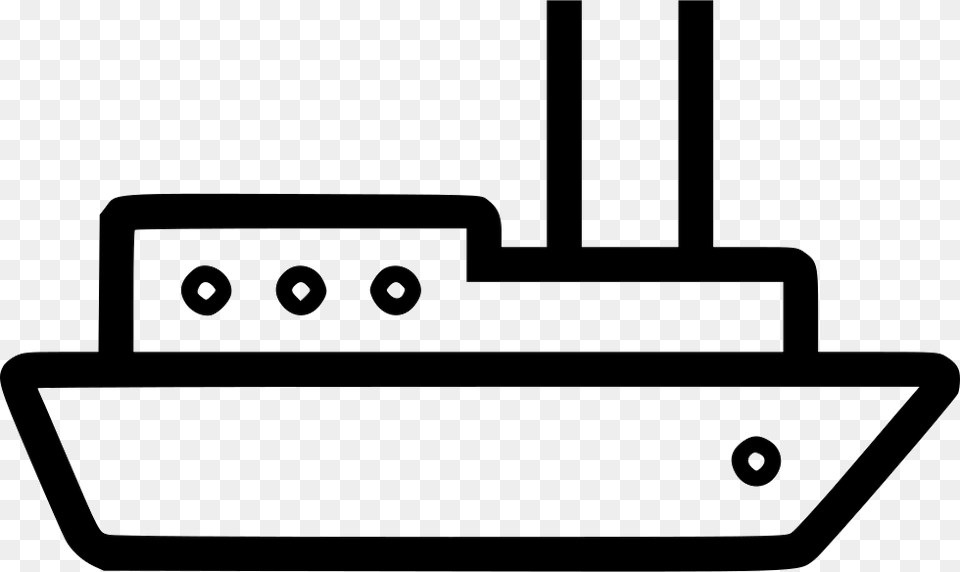 Cruise Ship Line Art, Tub, Electronics, Hardware Png Image