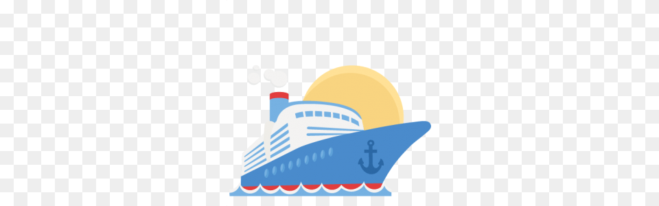 Cruise Ship Scrapbook Cute Clipart, Transportation, Vehicle, Yacht, Cruise Ship Free Png