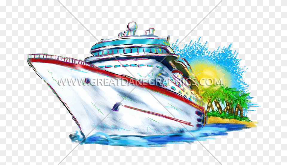 Cruise Ship Vector Cruise Clipart, Transportation, Vehicle, Yacht, Car Free Png Download