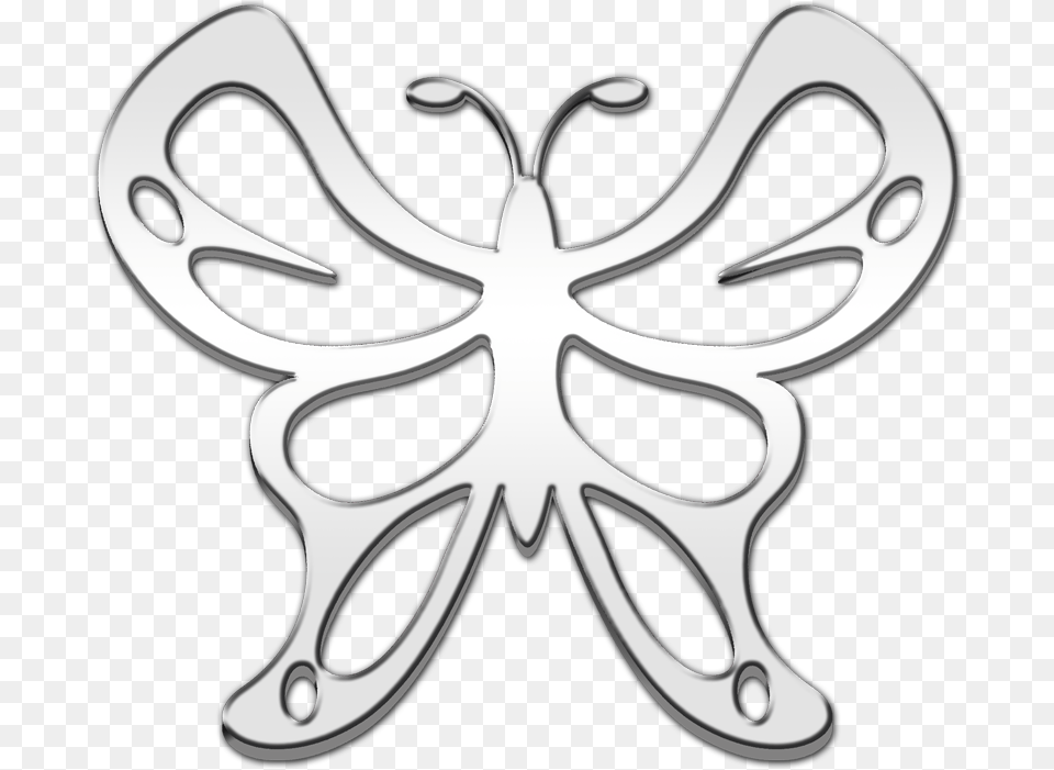 Cruiser Accessories Butterfly Automotive Decal Chrome, Stencil, Machine, Wheel Png