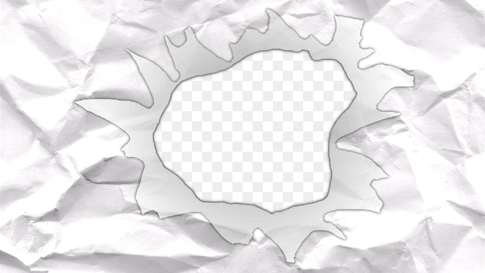 Crumpled Paper With Hole, Stain, Animal, Cat, Mammal Png