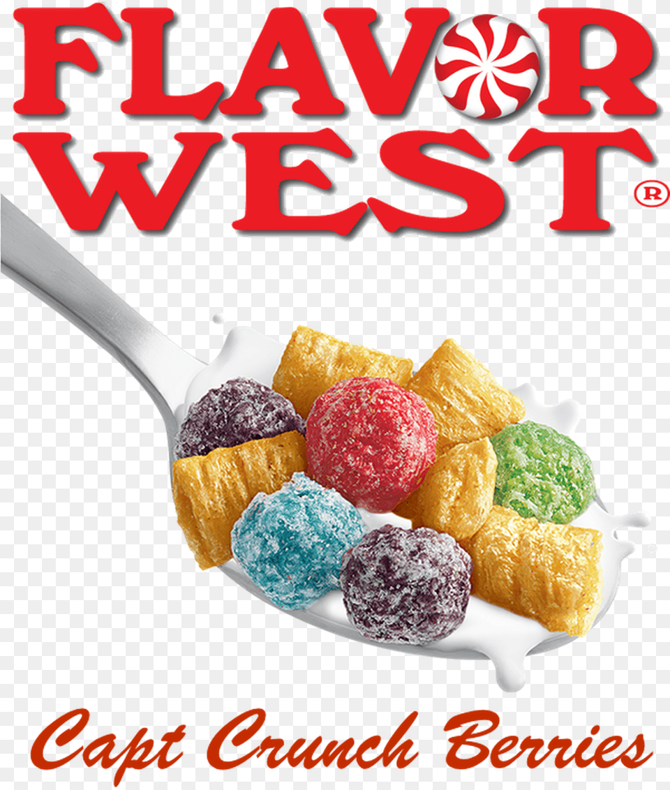 Crunch Berries Concentrate By Flavor West Dessert, Cutlery, Food, Sweets, Spoon Free Png