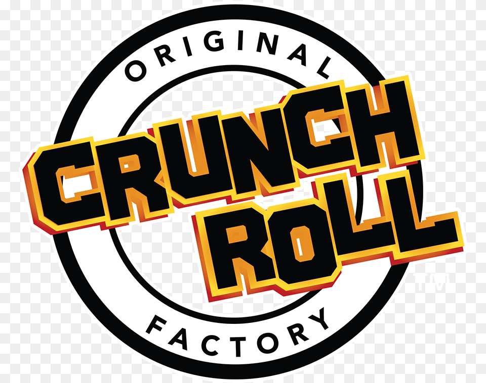 Crunch Roll Original Crunch Roll Factory, Text Free Png Download