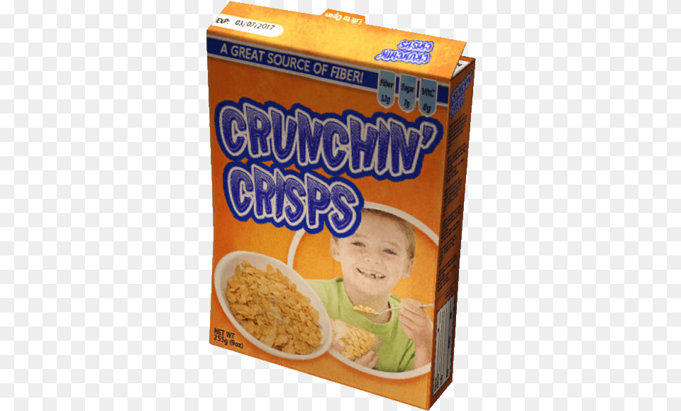 Crunchin Crisps Cereal Dayz Cereal, Food, Snack, Baby, Person Free Png