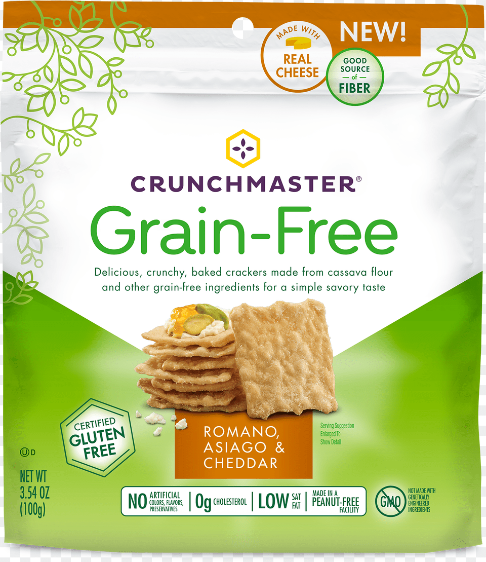 Crunchmaster Grain Crackers, Advertisement, Bread, Cracker, Food Free Transparent Png