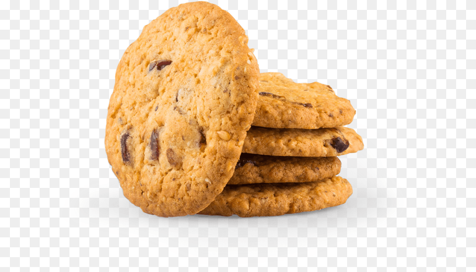 Crunchy Oat Cookie Peanut Butter Cookie, Food, Sweets, Bread Png
