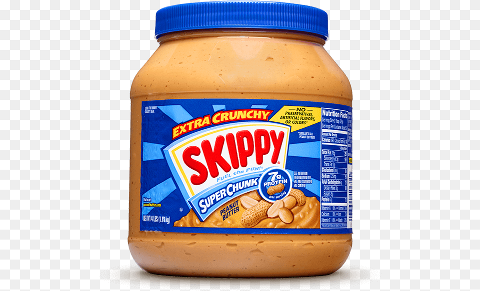 Crunchy Skippy Peanut Butter, Food, Peanut Butter, Ketchup Free Png Download