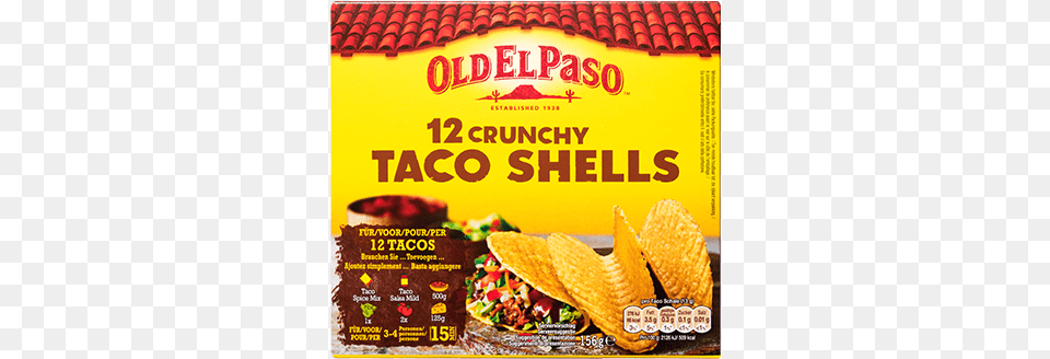 Crunchy Taco Shells 156 G Extra Mild Fajita Kit, Advertisement, Poster Free Png