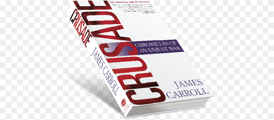 Crusade By James Carroll Flyer, Book, Publication, Advertisement, Poster Png Image