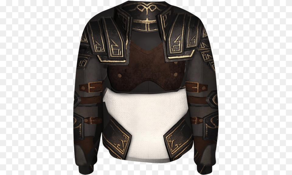 Crusader Armor 3d Leather Jacket, Clothing, Coat Free Png Download