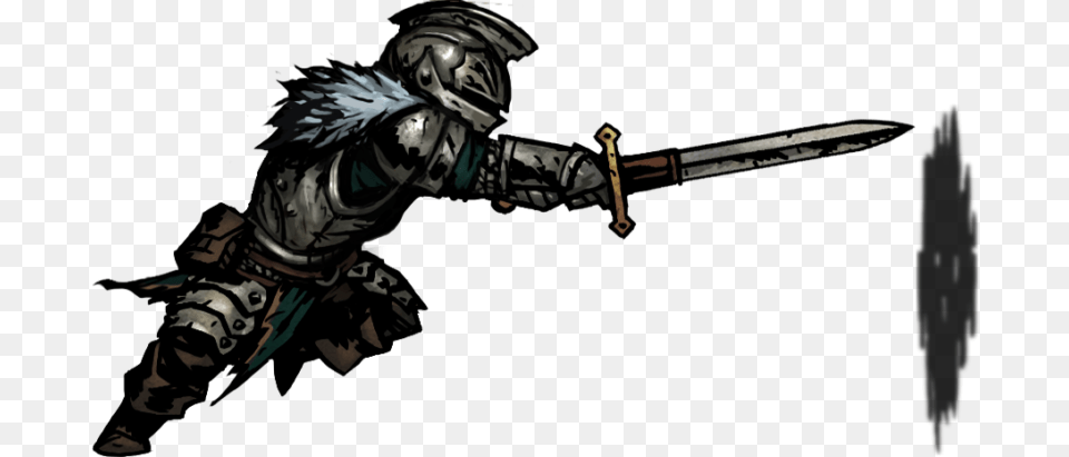 Crusader Attack Darkest Dungeon, Sword, Weapon, Adult, Male Free Png