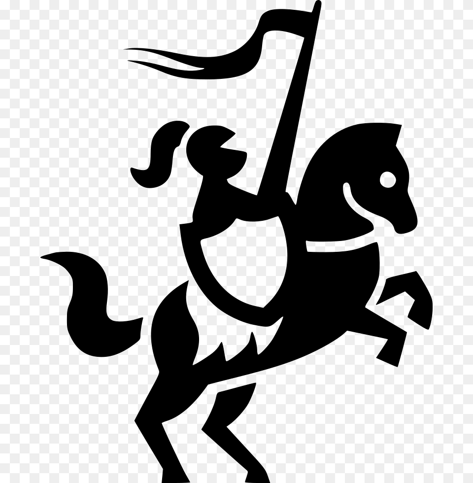 Crusader Icon, Stencil, Animal, Kangaroo, Mammal Png