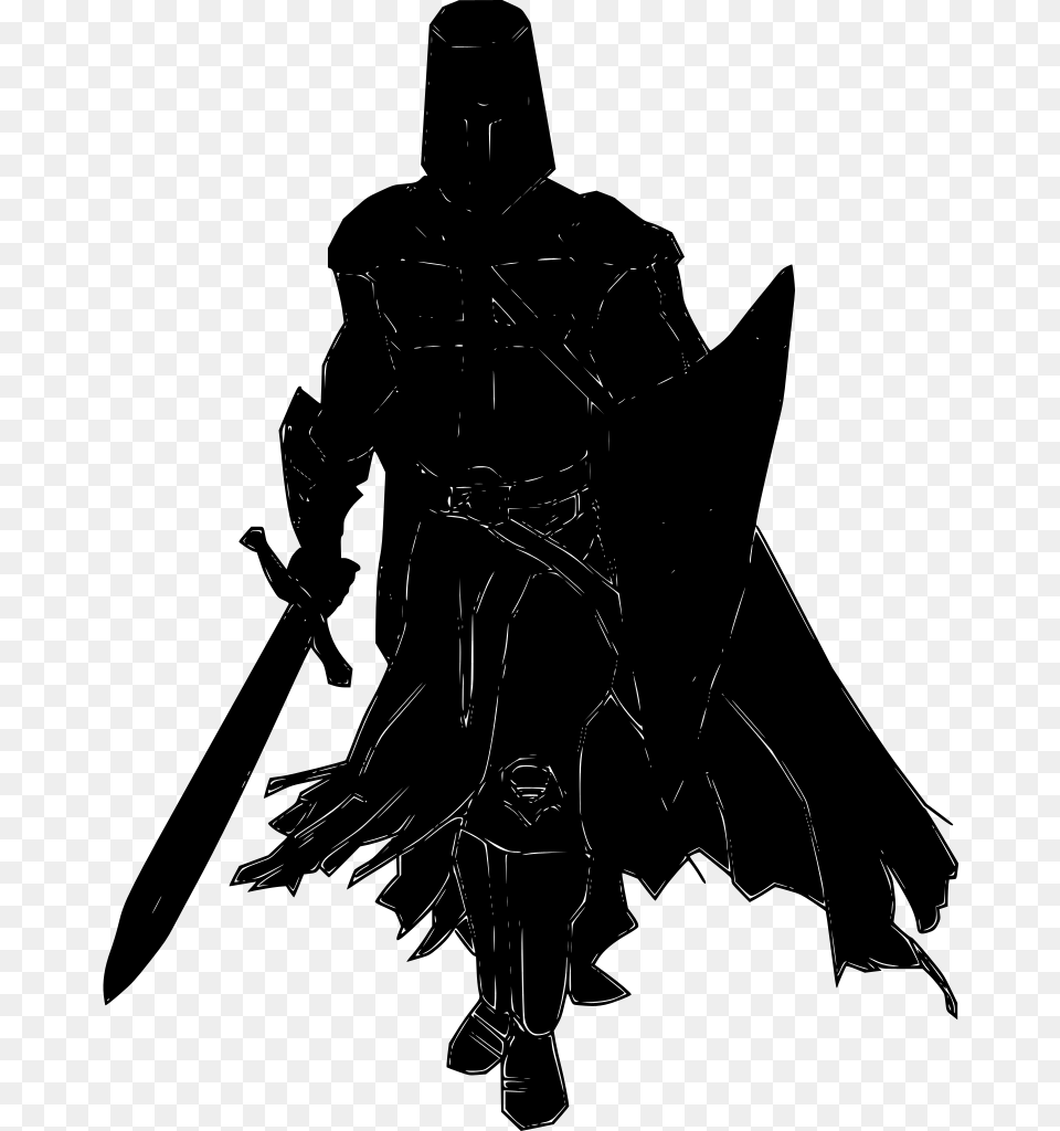 Crusader Knights Templar, Gray Png Image