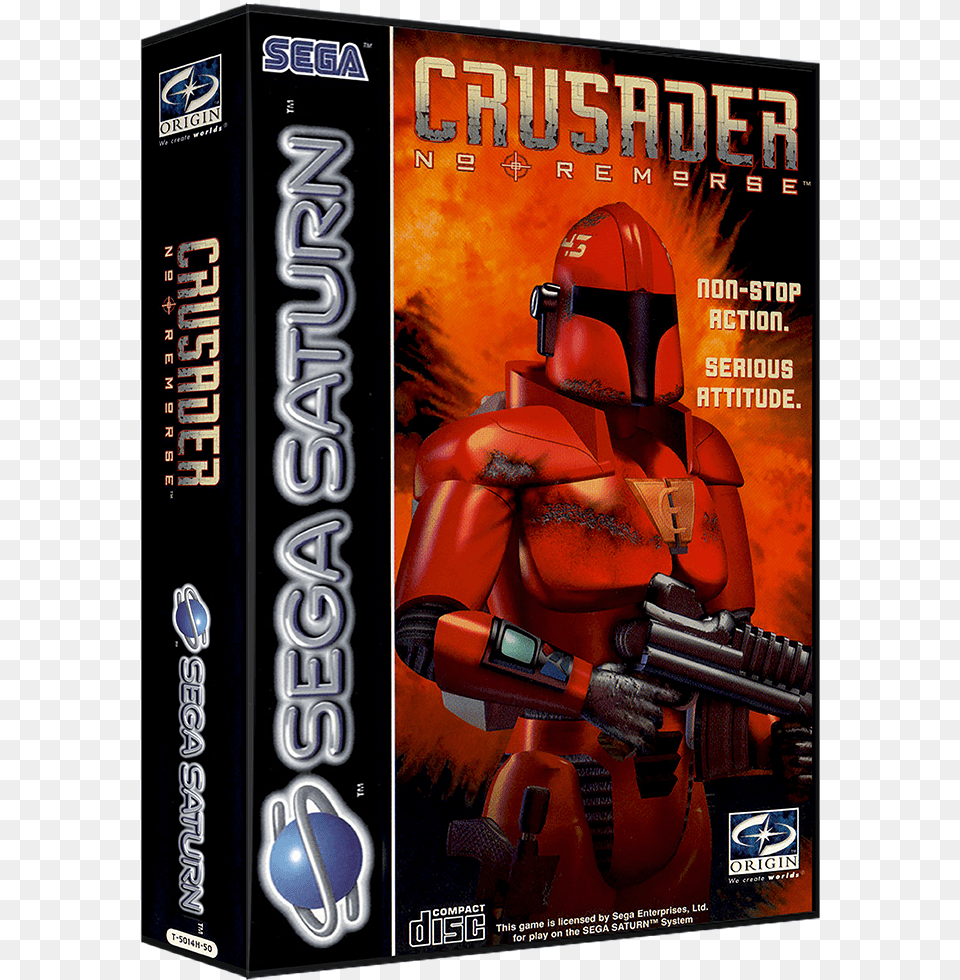 Crusader No Remorse Sega Saturn, Person, Helmet Free Png