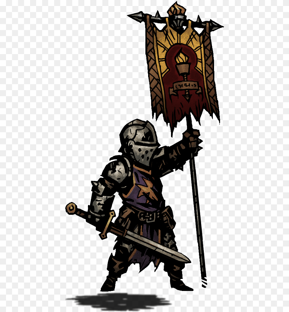 Crusader Sprite Attack Banner, Adult, Person, Man, Male Free Png