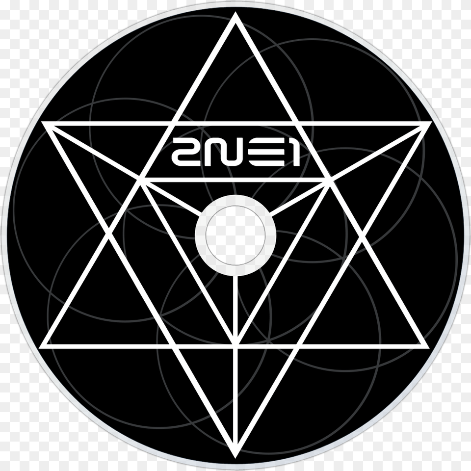 Crush Cd Disc Image Crush By 2ne1 New Cd, Symbol, Disk, Triangle, Nature Png