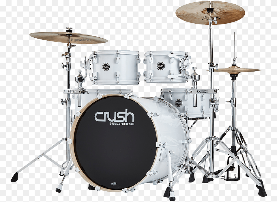 Crush Chameleon 5pc Drum Set W Zildjian Planet Z Cym Crush Drums, Musical Instrument, Percussion Free Transparent Png